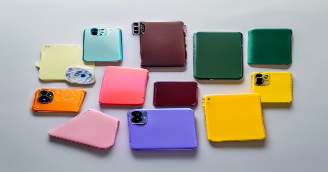 Selection of best phone cases showing different materials, colors, and protection levels for smartphones