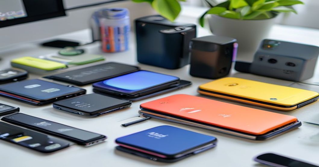 Best power banks and portable chargers compared: multiple modern designs displaying different capacities for smartphone charging