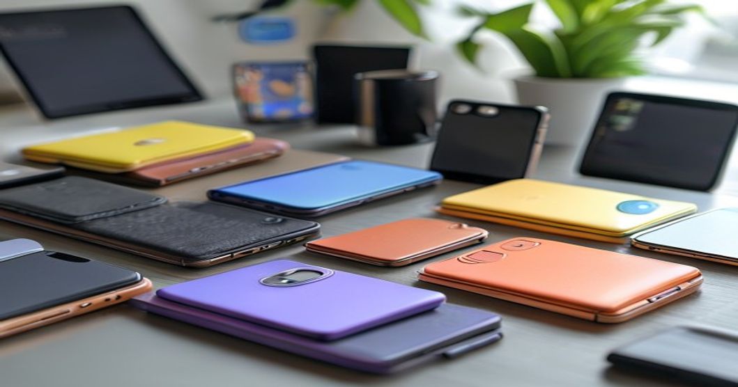 Collection of best phone cases in various colors and materials for smartphone protection