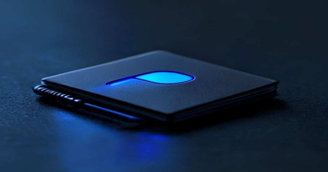 Detailed view of MagSafe alignment and card holder pocket on phone case